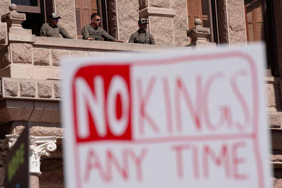 Donald Trump mocked No Kings movement through AI Video dumping raw sewage on protesters from fighter jet 