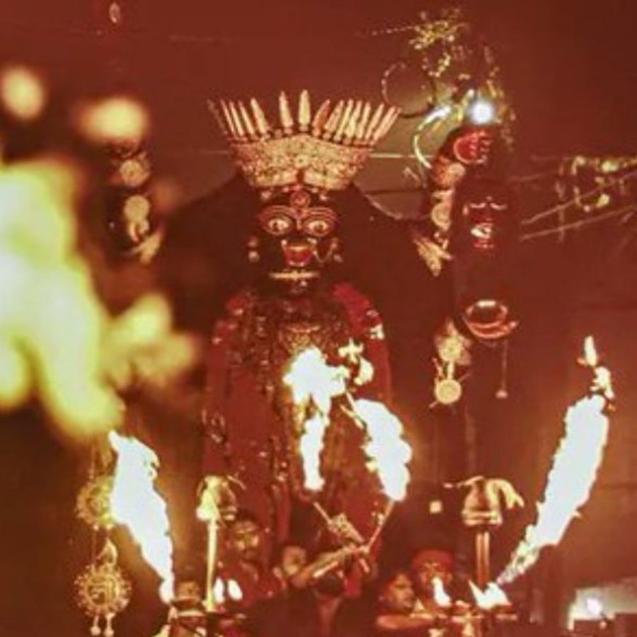 Bama Kali Dance Performed in Siliguri Ahead of Kali Puja 2025 dgtl