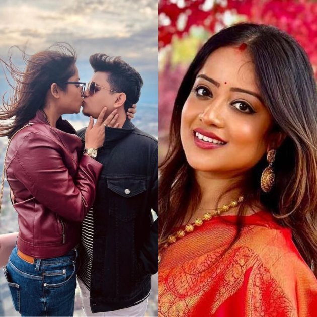 সুখবর দিলেন রুশা চট্টোপাধ্যায়। ছবি: সংগৃহীত।