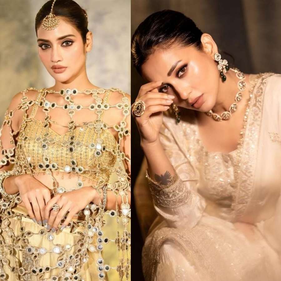 From Nusrat Jahan to Mimi Chakraborty Check Bengali Actresses Kali Puja Look dgtl