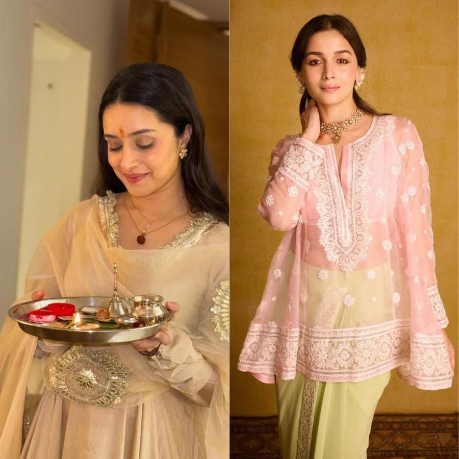 কেউ কেউ কাছের মানুষদের সঙ্গে করলেন জমজমাট সেলিব্রেশন, তো কেউ ‘নমো নমো’ করেই সারলেন পুজো। কেমন গেল বলিউডি তারকাদের দীপাবলি? 