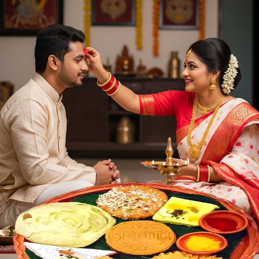 For a no-sugar Bhai Phota, consider gifting or making sweets with natural ingredients