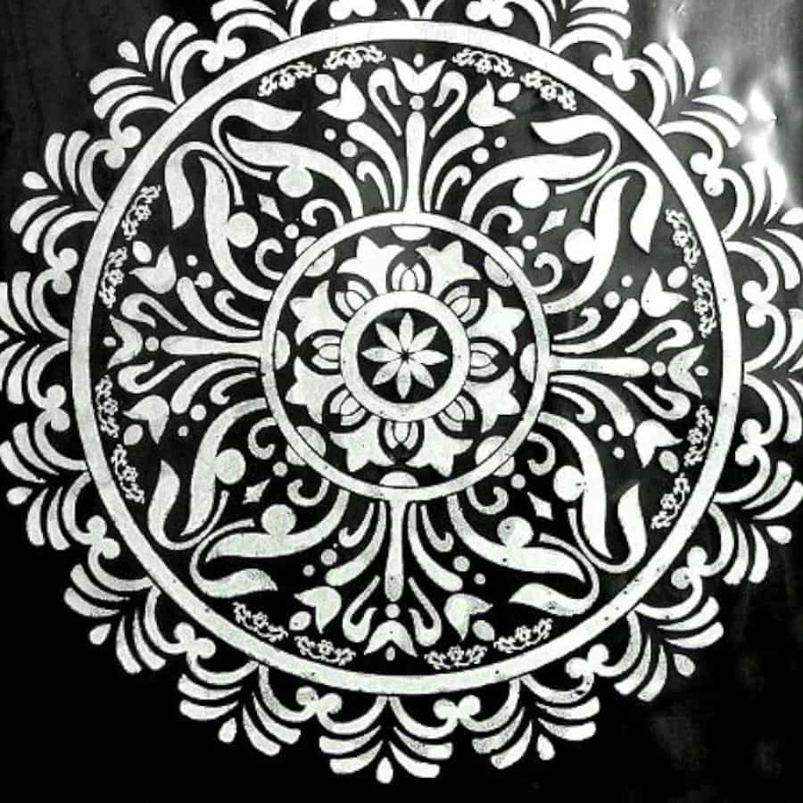 How to get rid off gum stains of rangoli stickers dgtl