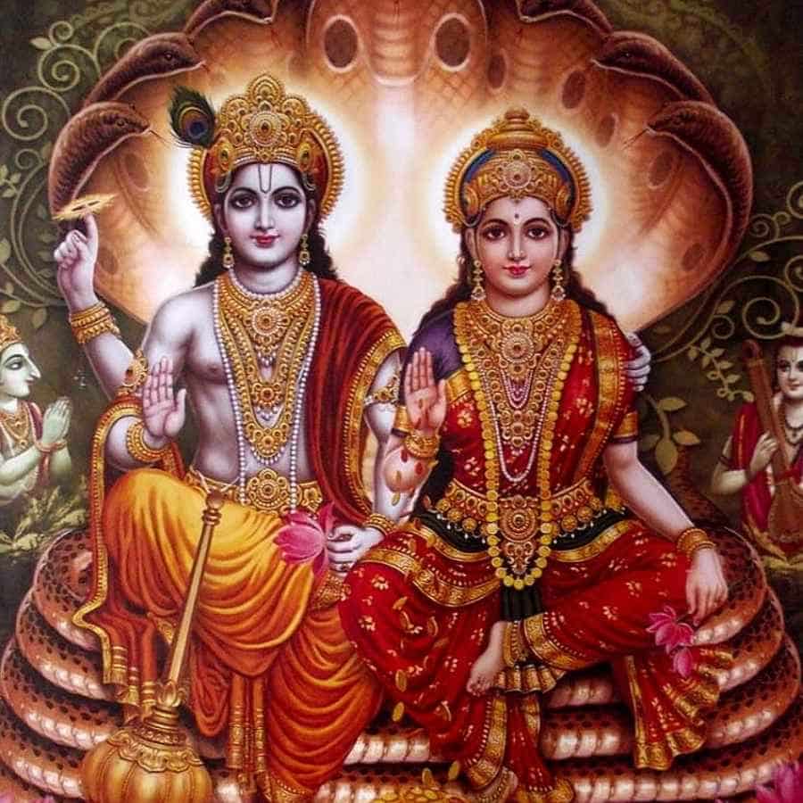 শ্রীকৃষ্ণের পাশাপাশি লক্ষ্মী-নারায়ণেরও যোগ রয়েছে ভাইফোঁটার সঙ্গে।