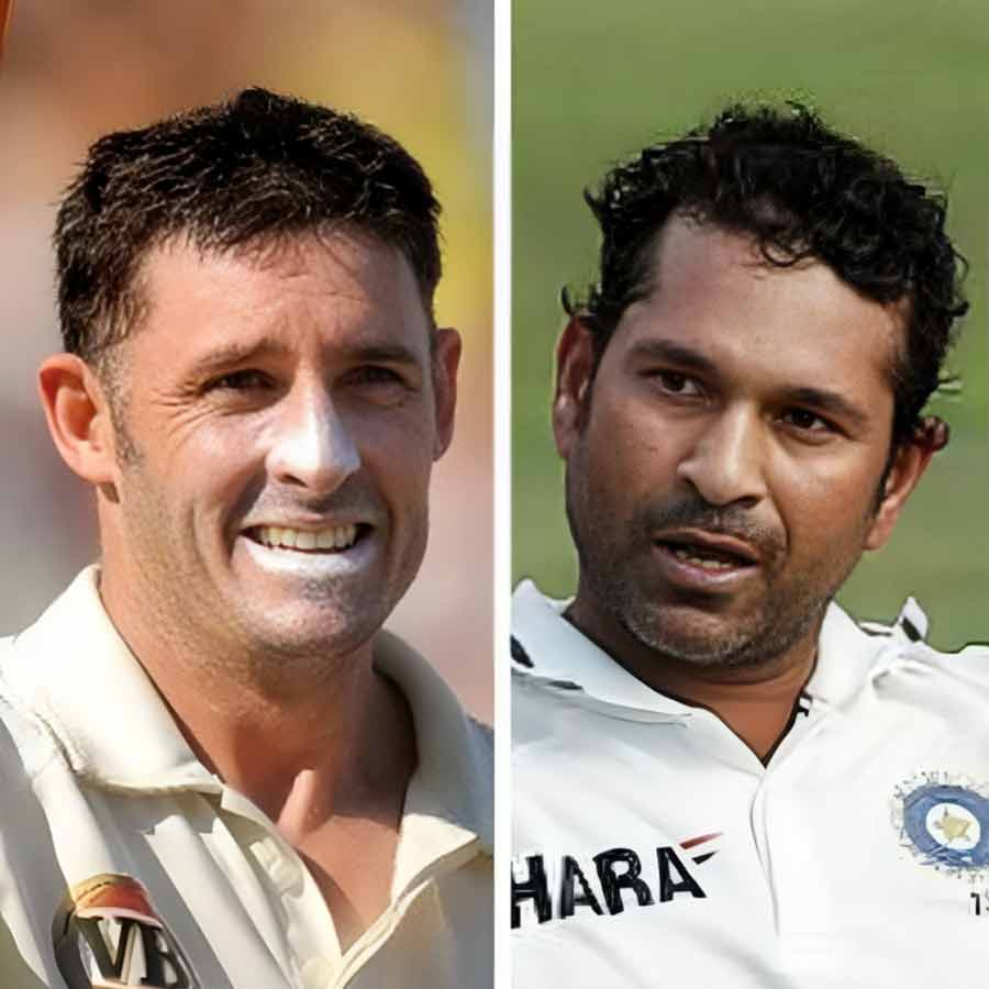 Michael Hussey, Sachin Tendulkar