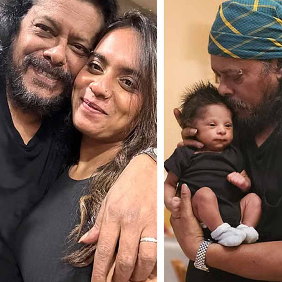 James Aka Nagar Baul became father at the age of 61 with his third wife dgtl