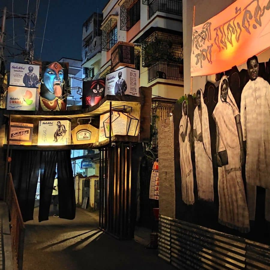 এ বছর তাঁদের থিম—'১৯৩৪: স্বদেশে তৈরি স্বদেশের জন্য'। আর এই ভাবনাকে বাস্তবায়িত করেছে 'থিংকার্স' গ্রুপ।