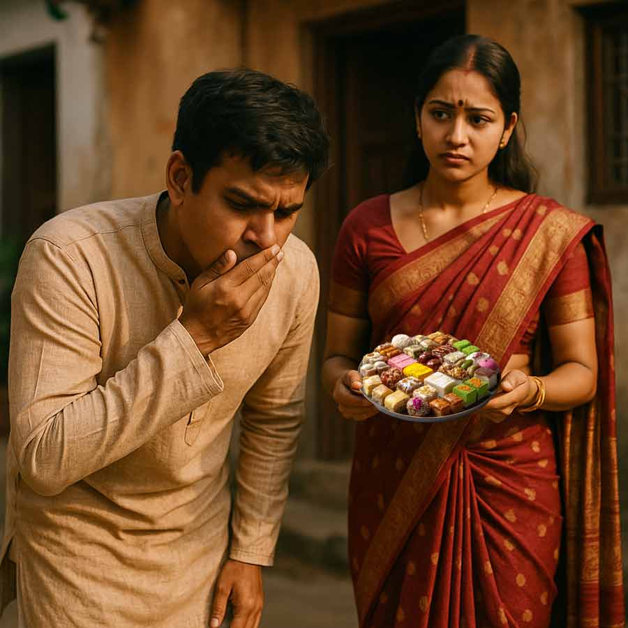 Eating too much sweets in the morning during this festive season, heres what to do after that