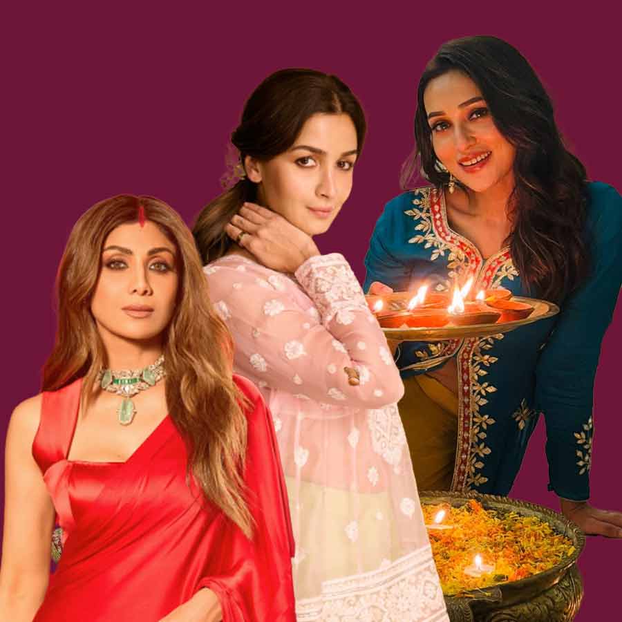 Deepika padukone to Mimi Chakraborty, see Festive Looks of Bollywood and Bengali Celebrities for this Diwali dgtl