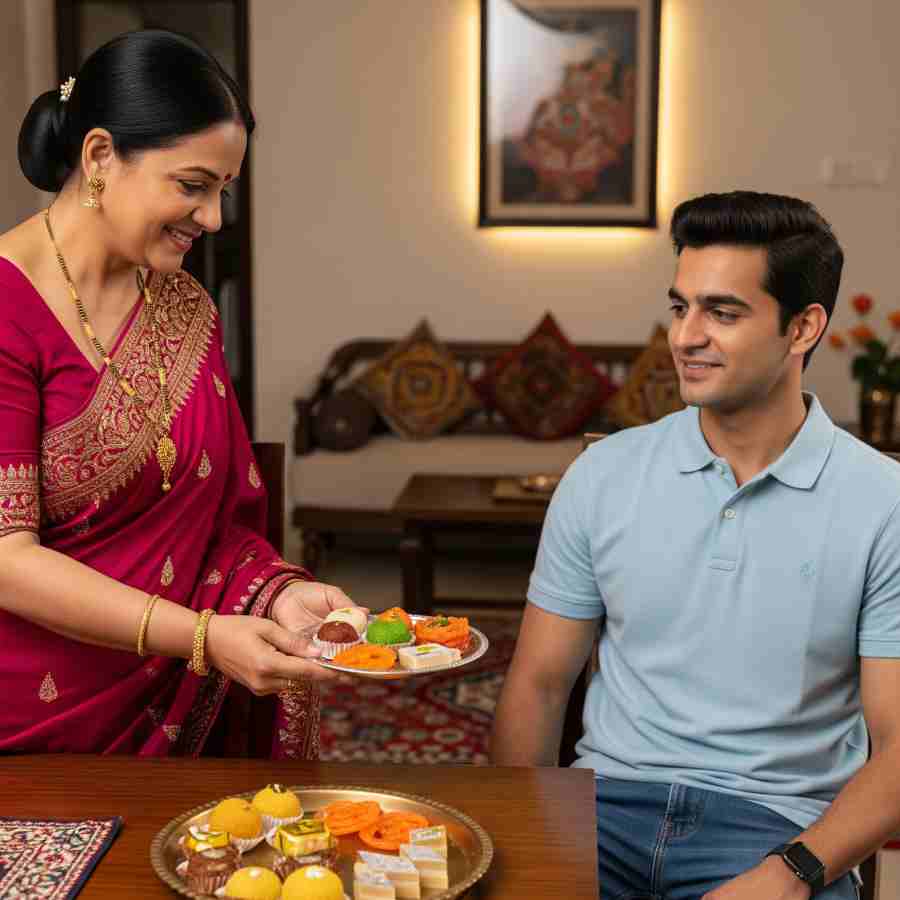 মিষ্টি খাওয়ার আগে ও পরে নিয়ম মানুন।