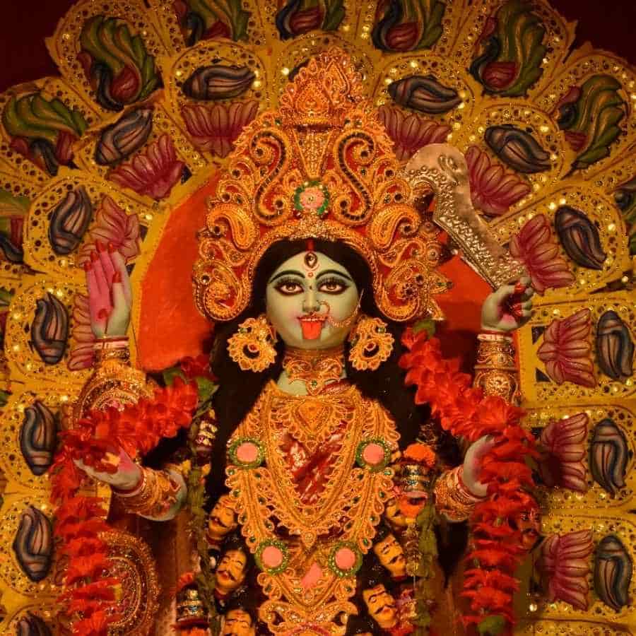 Aabas Housing Shyama Puja Committee of Behala Arranging Kali Puja for 21 years dgtl