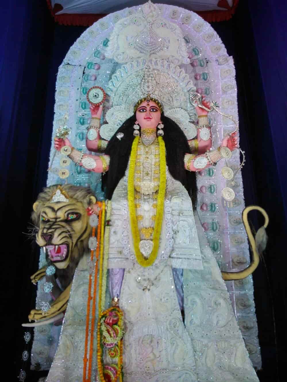 তালিকায় ‘বাগবাজার সর্বজনীন’ থাকবে না, তা কী ভাবে হয়! চন্দননগরের অত্যন্ত পুরনো পুজোগুলির মধ্যে অন্যতম এই পুজোর ২০০ বছর পা দিতে আর ১ বছরের অপেক্ষা। 