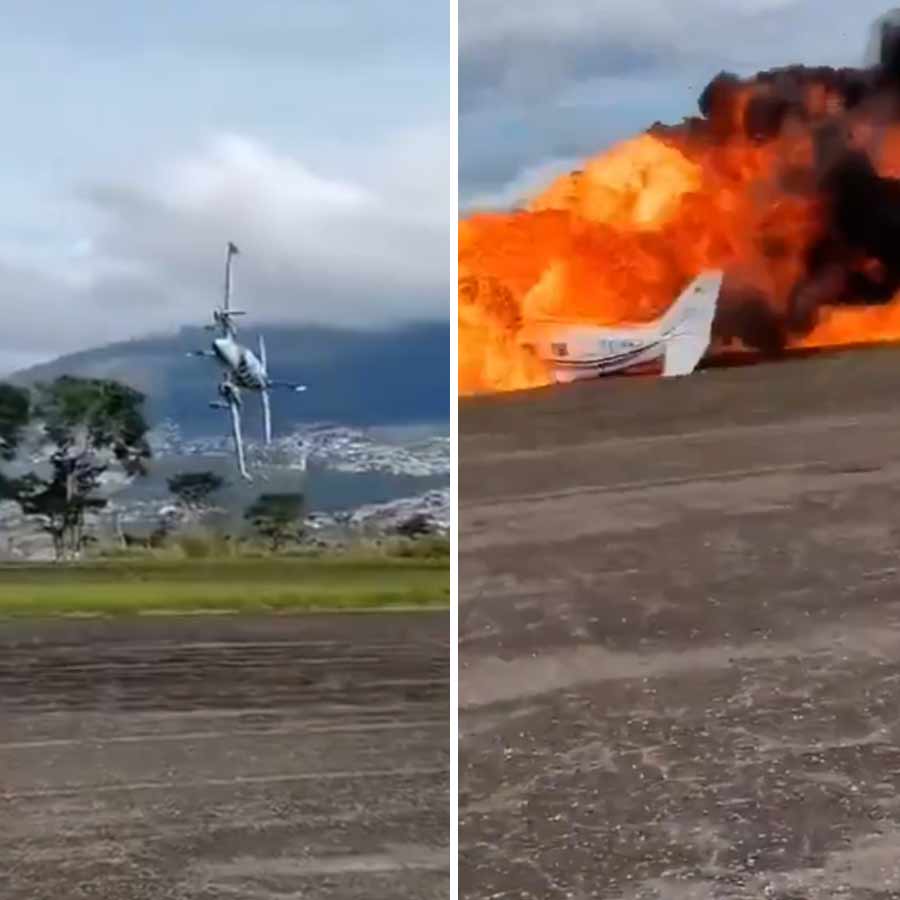 Plane in Venezuela goes up and explodes in seconds dgtl