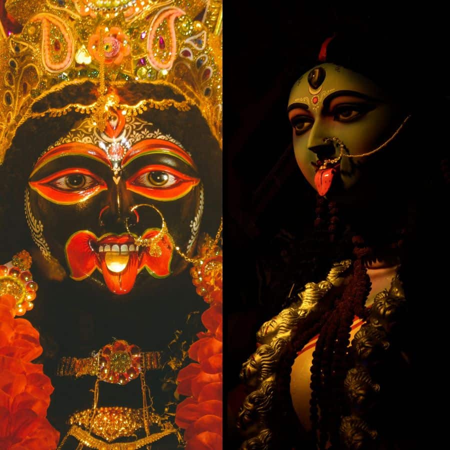 পারিবারিক বাড়ির আঙিনায় তৈরি ছোট্ট মন্দিরে পরিবারের সদস্যরাই দেবীর ভক্ত।