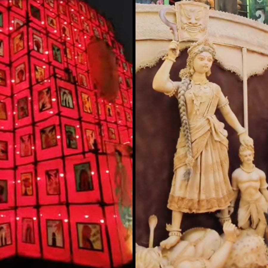 ছোটদের কোলাহল, বড়দের জটলা, আর মণ্ডপে দেবীর সামনে দাঁড়িয়ে জীবনের সব অন্ধকার দূর করার প্রার্থনা— সব মিলিয়ে শতদল সংঘের পুজো যেন বারাসতের শ্যামা-উৎসবের এক পরিপূর্ণ ছবি।  (এই প্রতিবেদনটি ‘আনন্দ উৎসব’ ফিচারের একটি অংশ।)