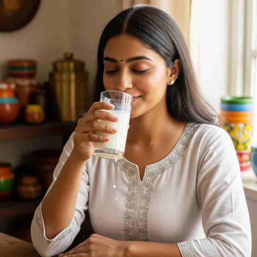 Who should avoid milk and why