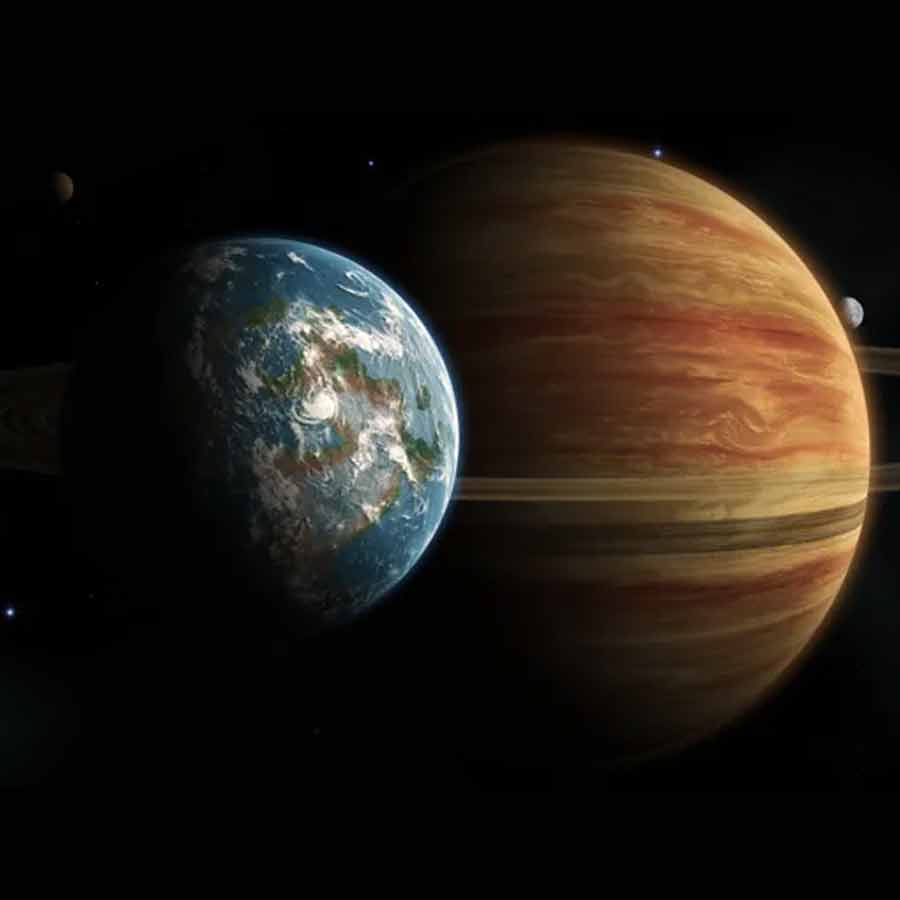 Earth may have spiralled into a sun long ago, without Jupiter dgtl