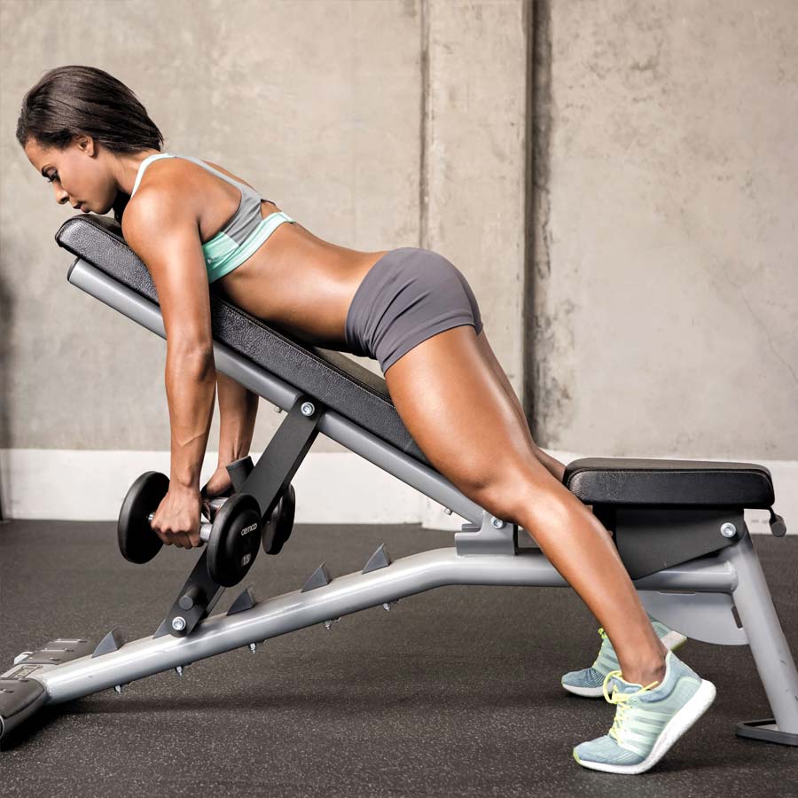 অ্যাডজাস্টেবল বেঞ্চ।