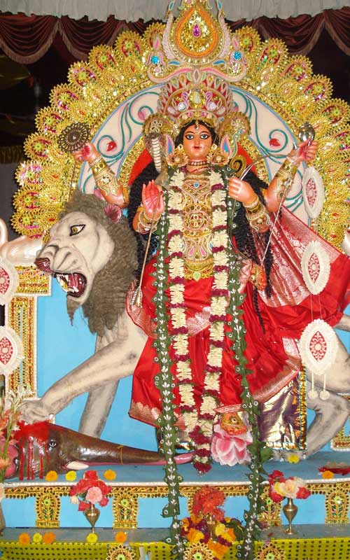  দেবতাদের দেওয়া অস্ত্রের মাধ্যমেই নাকি এই বিনাশ সম্ভব হয়েছে। 