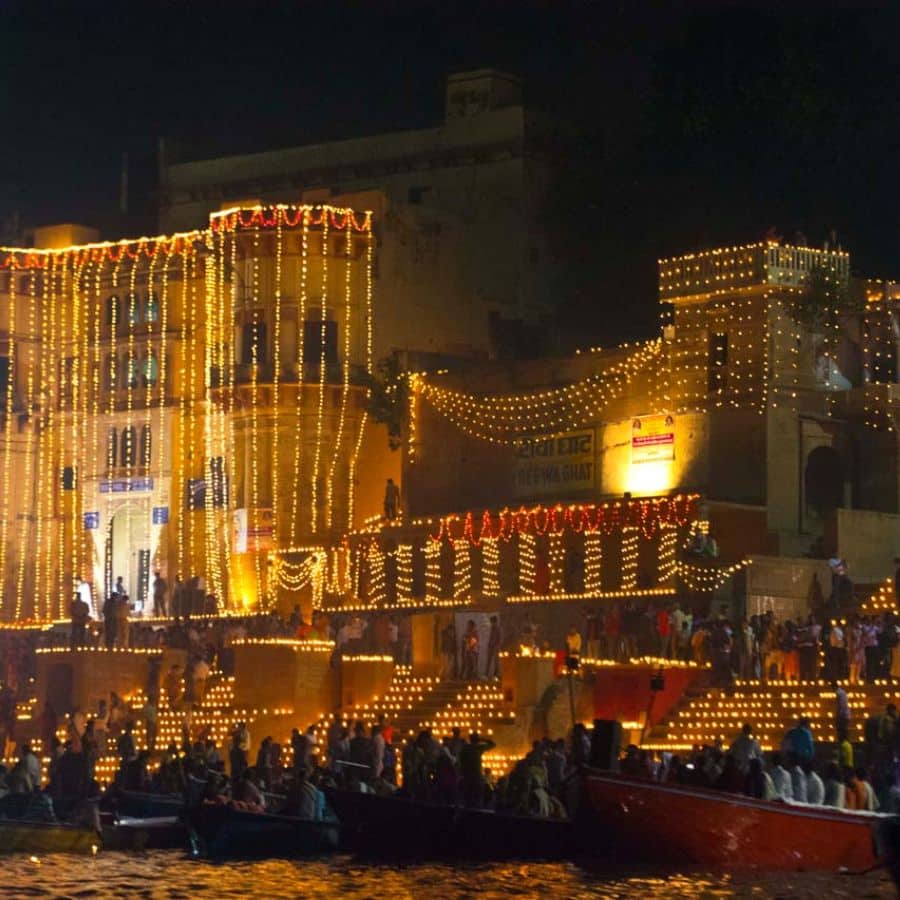 Dev deepawali preparation started in Kashi 10 lakh diyas will be used this year dgtl