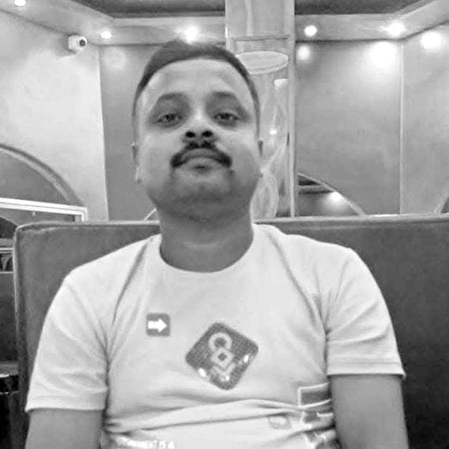 মৃত সিভিক ভলান্টিয়ার প্রসেনজিৎ বিশ্বাস।