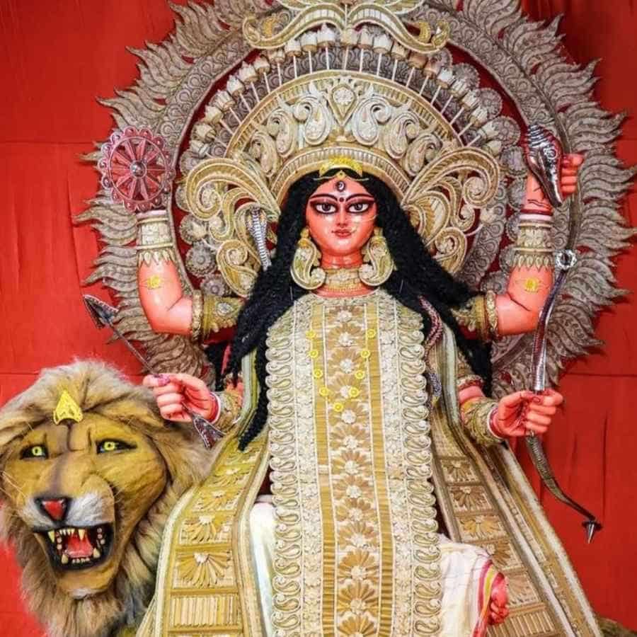 Goddess Jagaddhatri has been Worshipped in Bengal Since Before Krishnachandra Roys Era dgtl