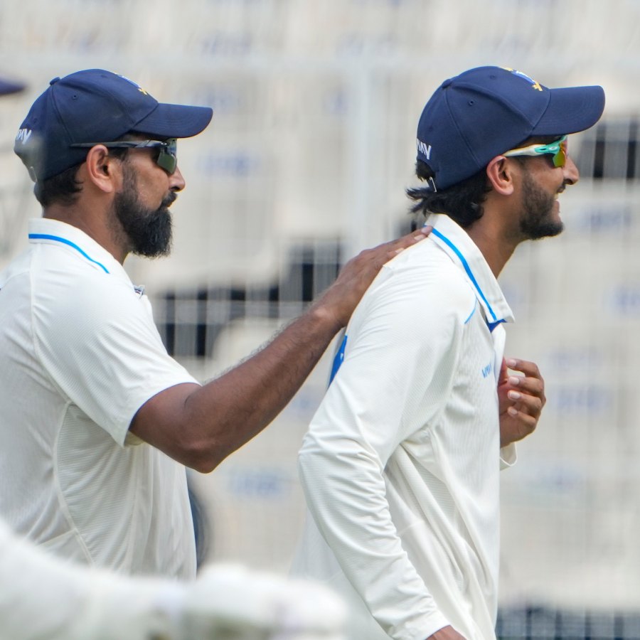 picture of Mohammed Shami and Shahbaz Ahmed