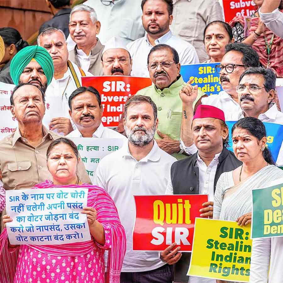 Bad opposition politics on SIR issue