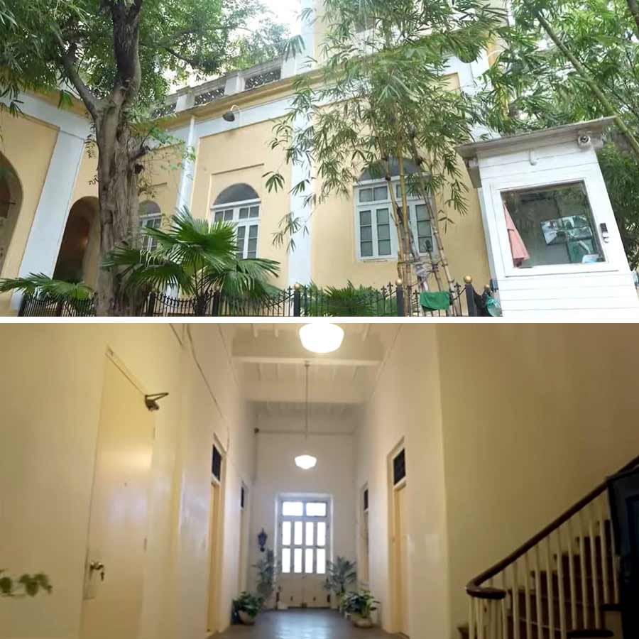 বাইরে থেকে ডায়নার বাড়ির ছবি।