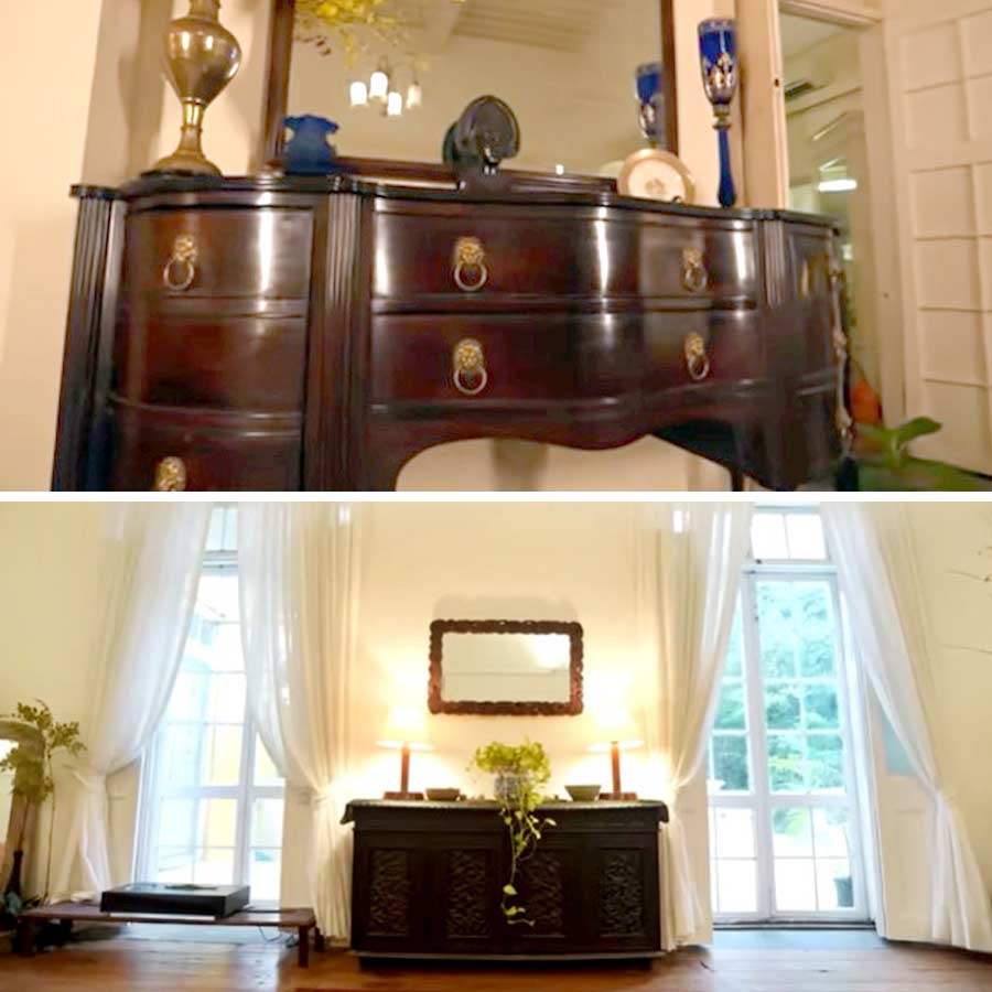 ১০০ বছরের প্রাচীন আসবাবপত্র।