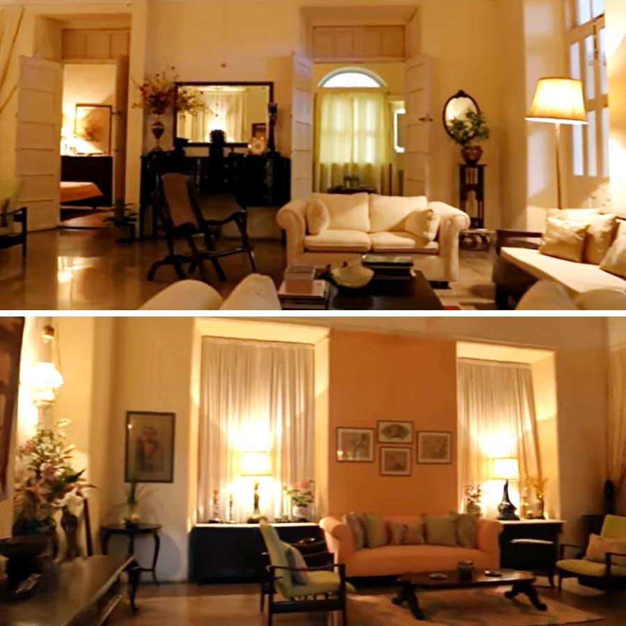 ডায়নার বাড়ির নীচের তলার বসার বন্দোবস্ত।