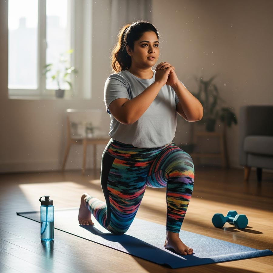 Without going to the gym, follow these 3 exercises to lose weight at home