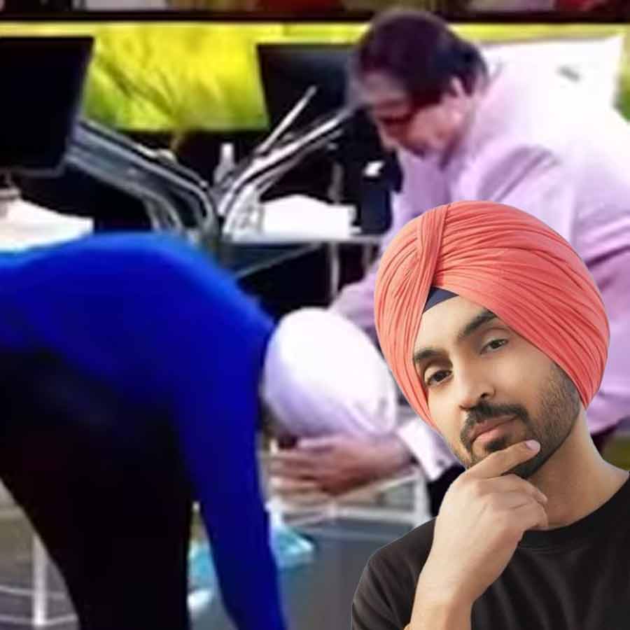 Punjabi artist Diljit Dosanj received unusual messages from a group for touching Amitabh Bachchan’s feet dgtl