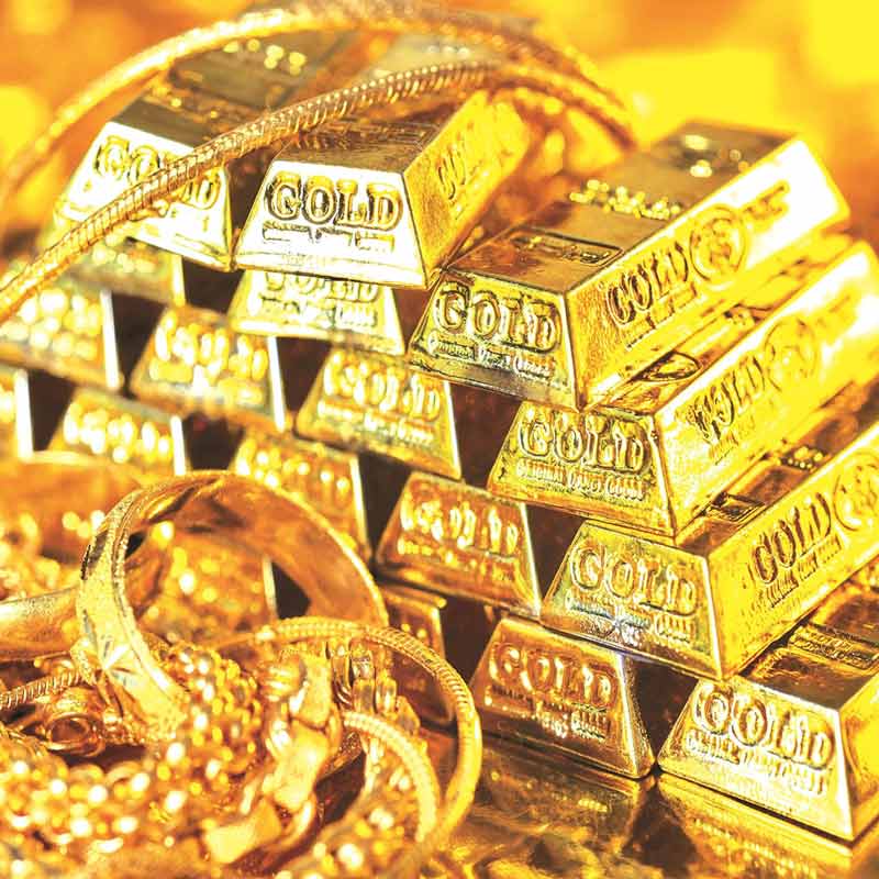 Most gold reserves in the ground