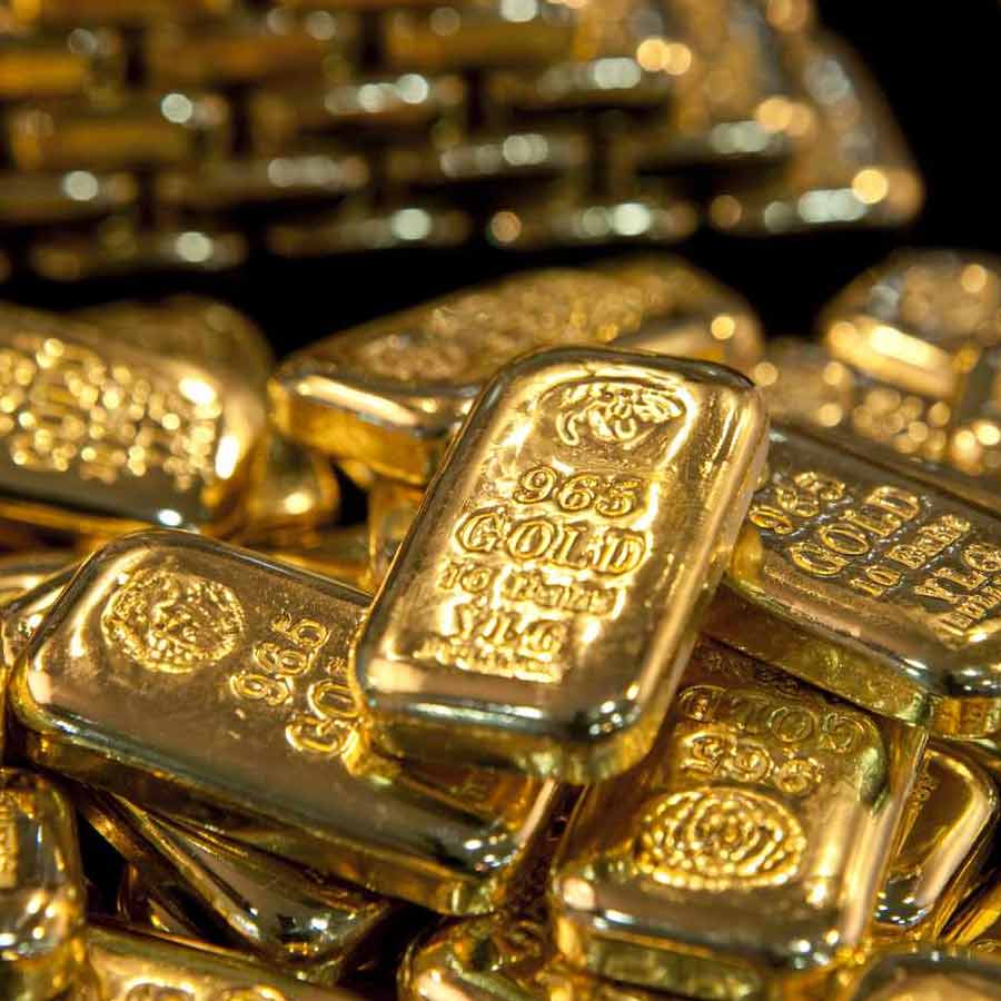 Most gold reserves in the ground