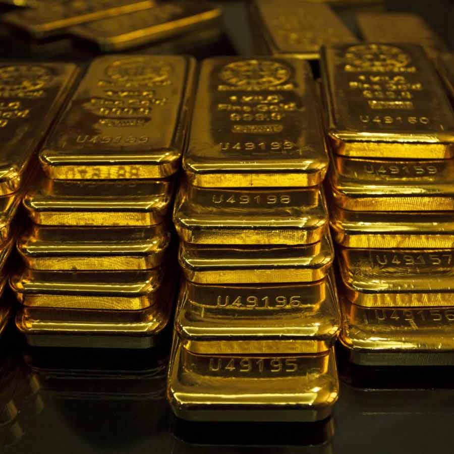 Most gold reserves in the ground