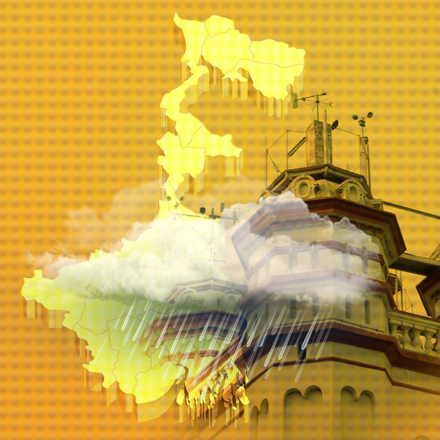 Heavy rain and thunderstorm alert in several districts of Bengal including Kolkata due to cyclone Montha dgtl