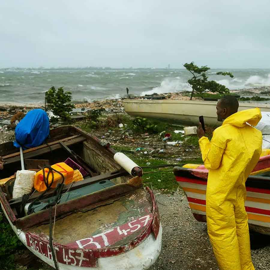 Disaster in Jamaica caused by the landfall of Hurricane Melissa dgtl