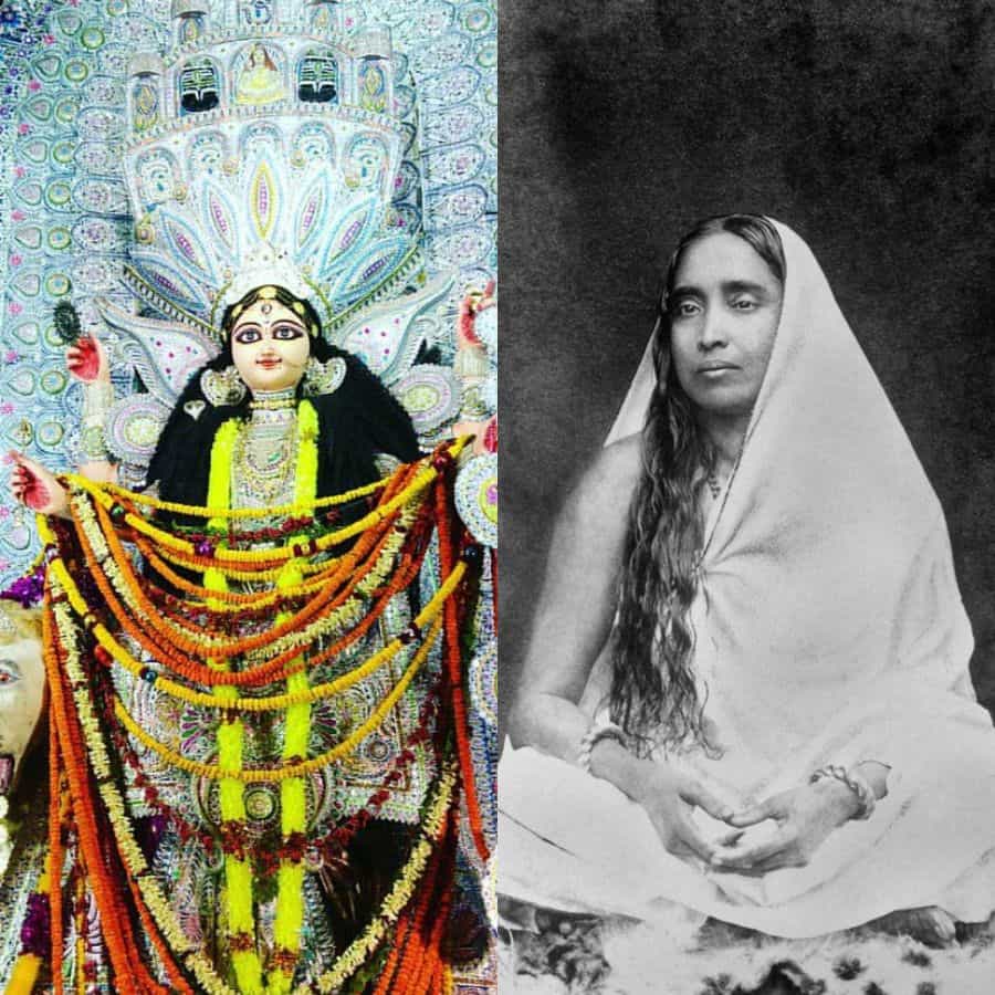 Sarada devi as goddess jagadhatri stories dgtl