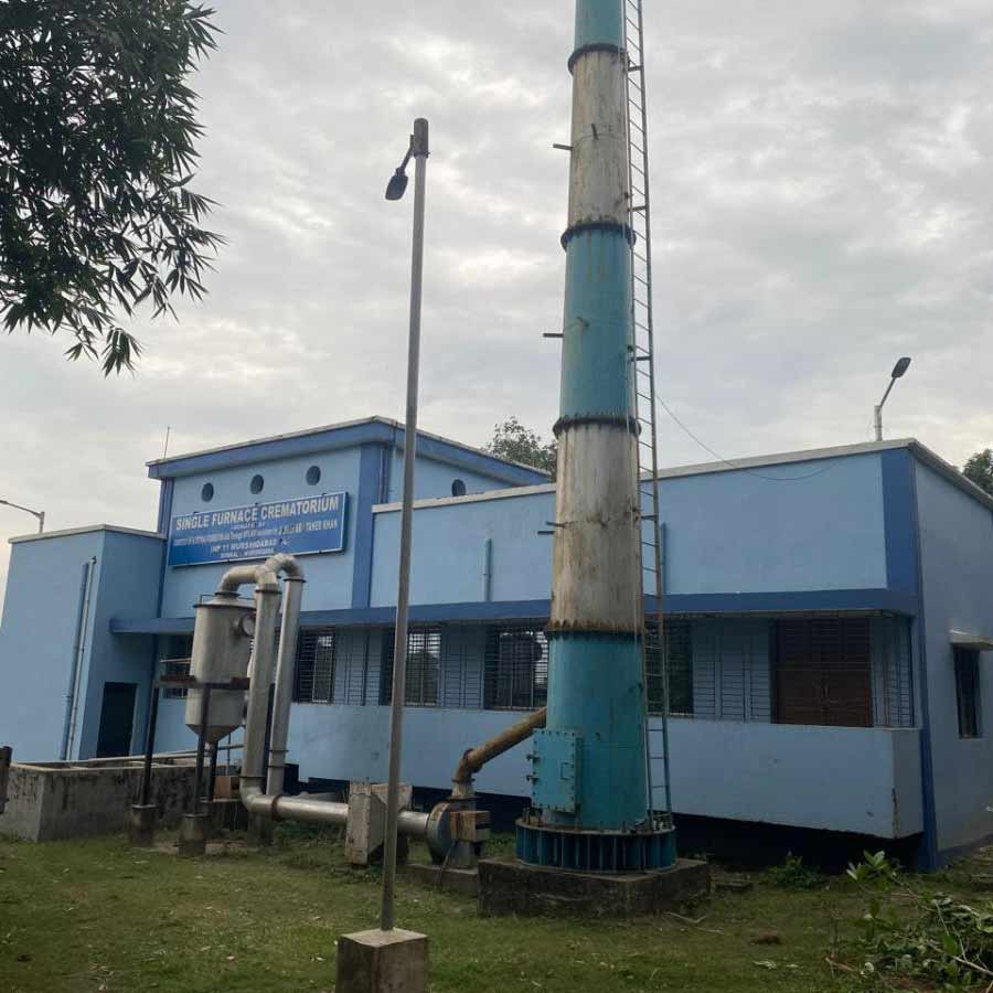 Crematorium closed even after inauguration happened nearly two and  a half years ago