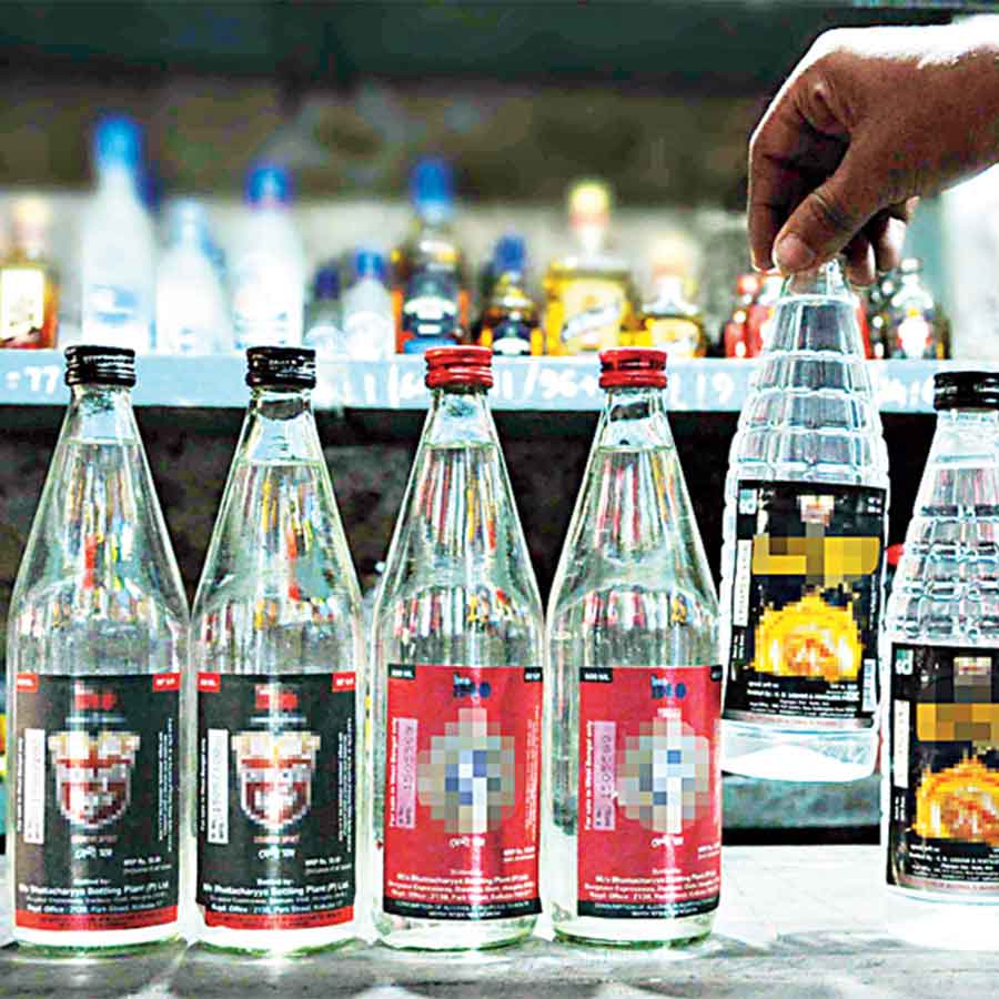 Bengal Hooch surpassed beer and foreign liquor in sale during festival season at Birbhum, stated Excise report