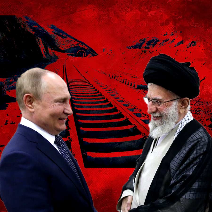 Iran and Russia are building a railway line jointly to ignore western sanctions