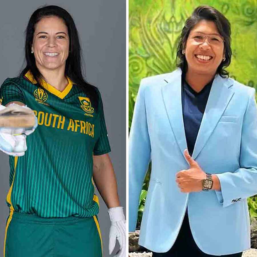 Jhulan Goswami congratulated Marizanne Kapp