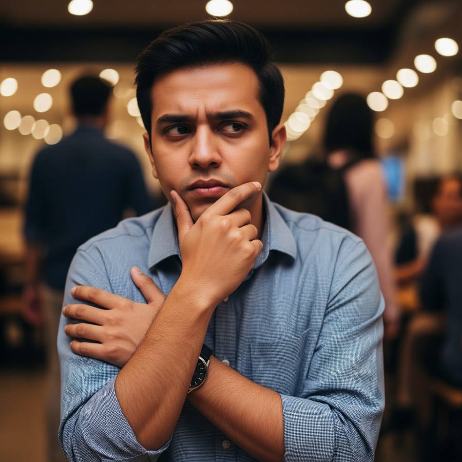 person with trust issue