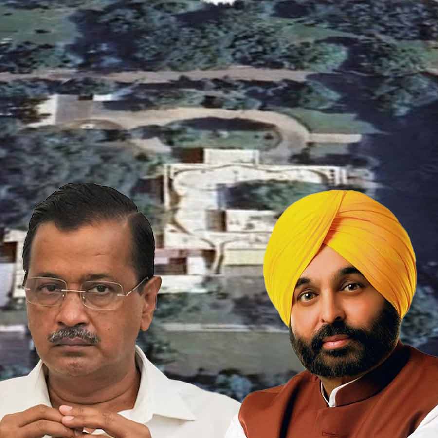 BJP posts picture of Chandigarh palace, claims it is Arvind Kejriwal\\\\\\\'s luxurious bungalow