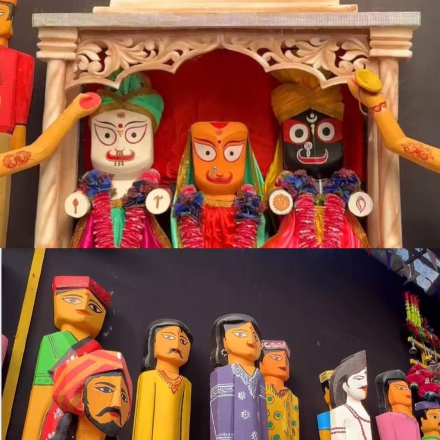 Notun telighat jagadhatri puja 2025 Theme dgtl