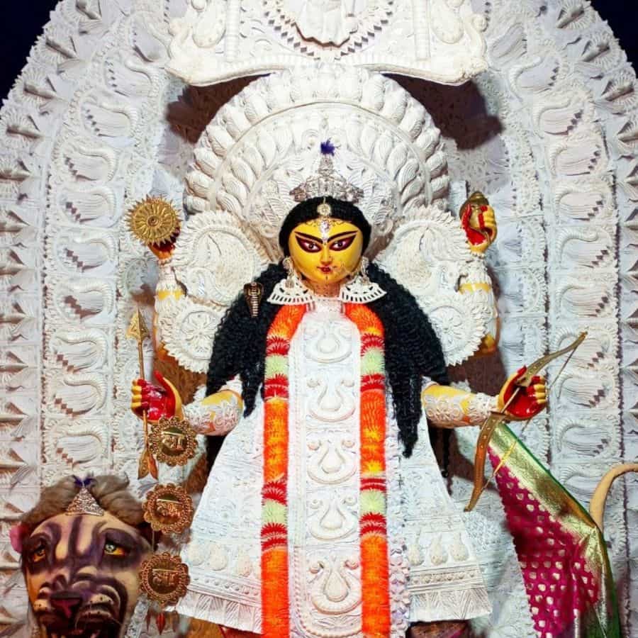 Theme of Mahabir Sangha Jagadhatri Puja 2025 in Bhadreshwar of Hooghly dgtl