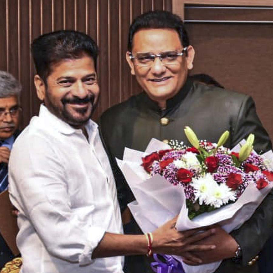 মন্ত্রিপদে শপথ নিলেন মহম্মদ আজহারউদ্দিন।