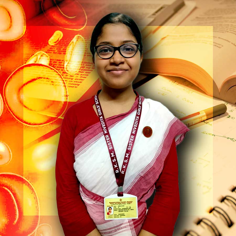 Cancer survivor Adrija Gan shines bright, secures 9th rank in HS 3rd semester results Dgtl