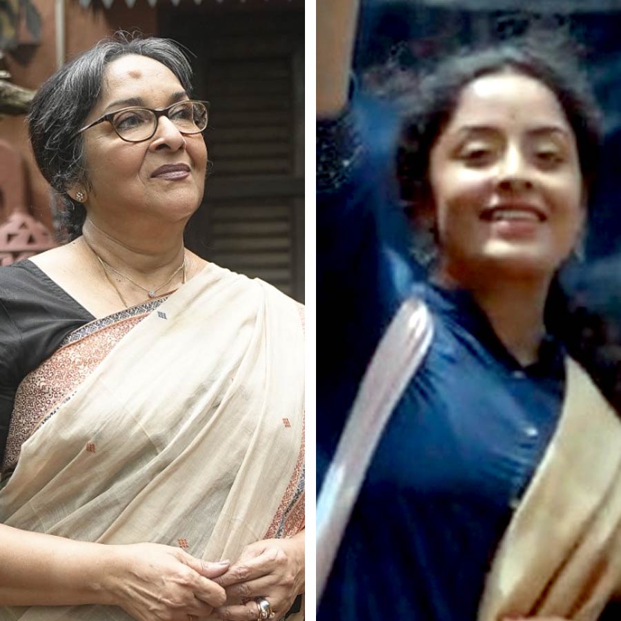 পর্দায় মমতাশঙ্কর-সৌরিতাশঙ্কর ঘোষ।